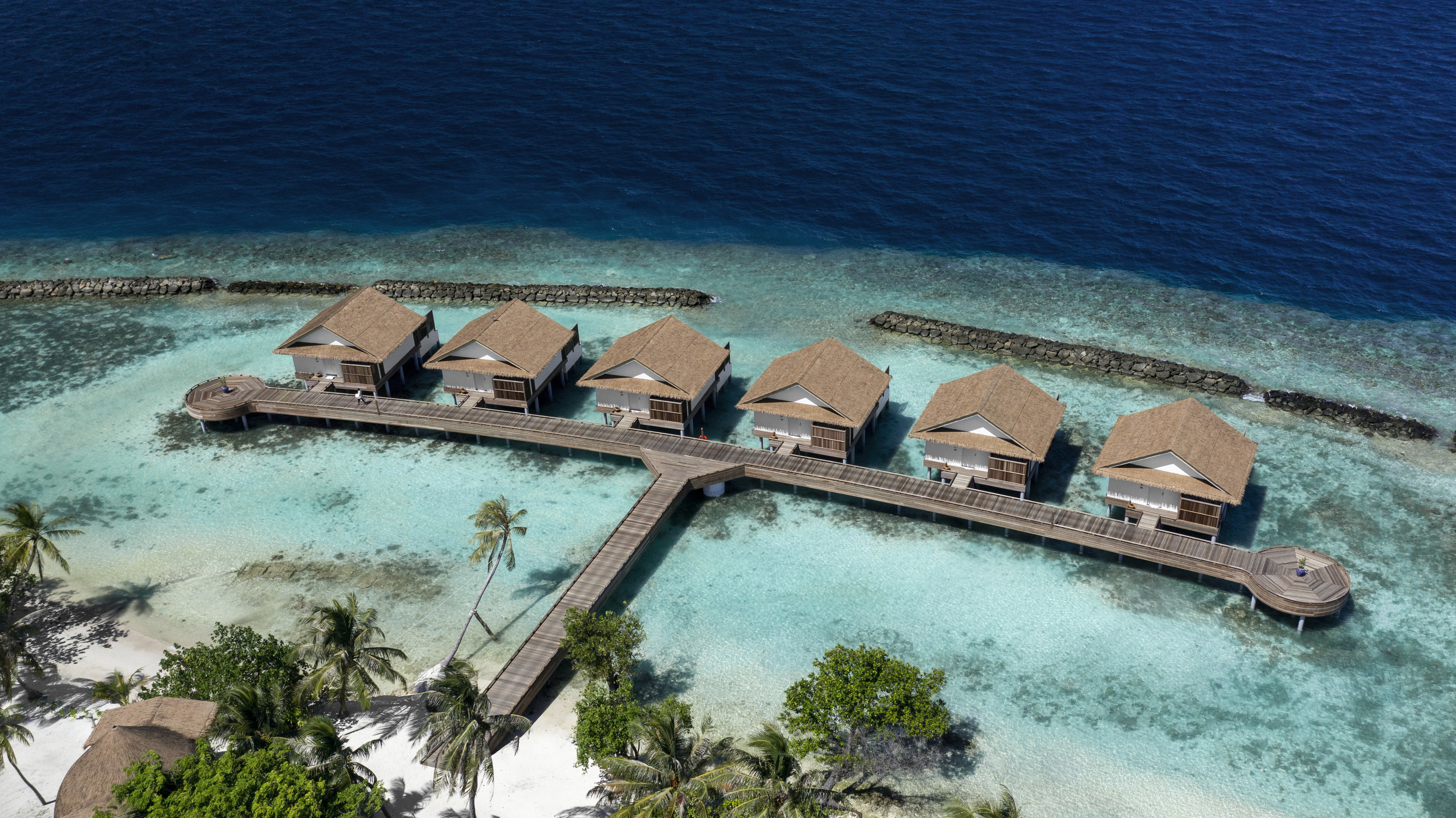 Sunset Water Villa with Pool