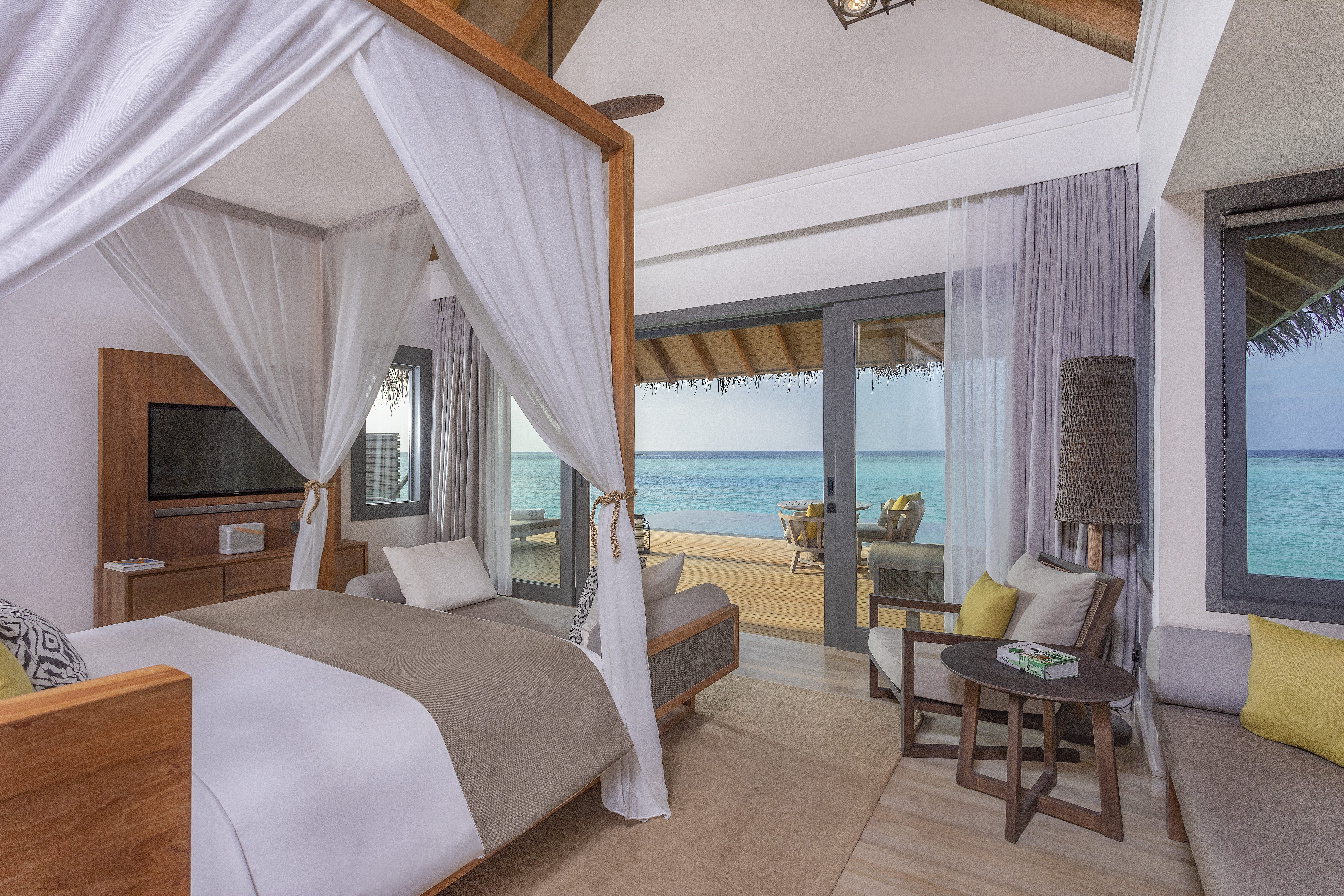 Over Water Pool Villa